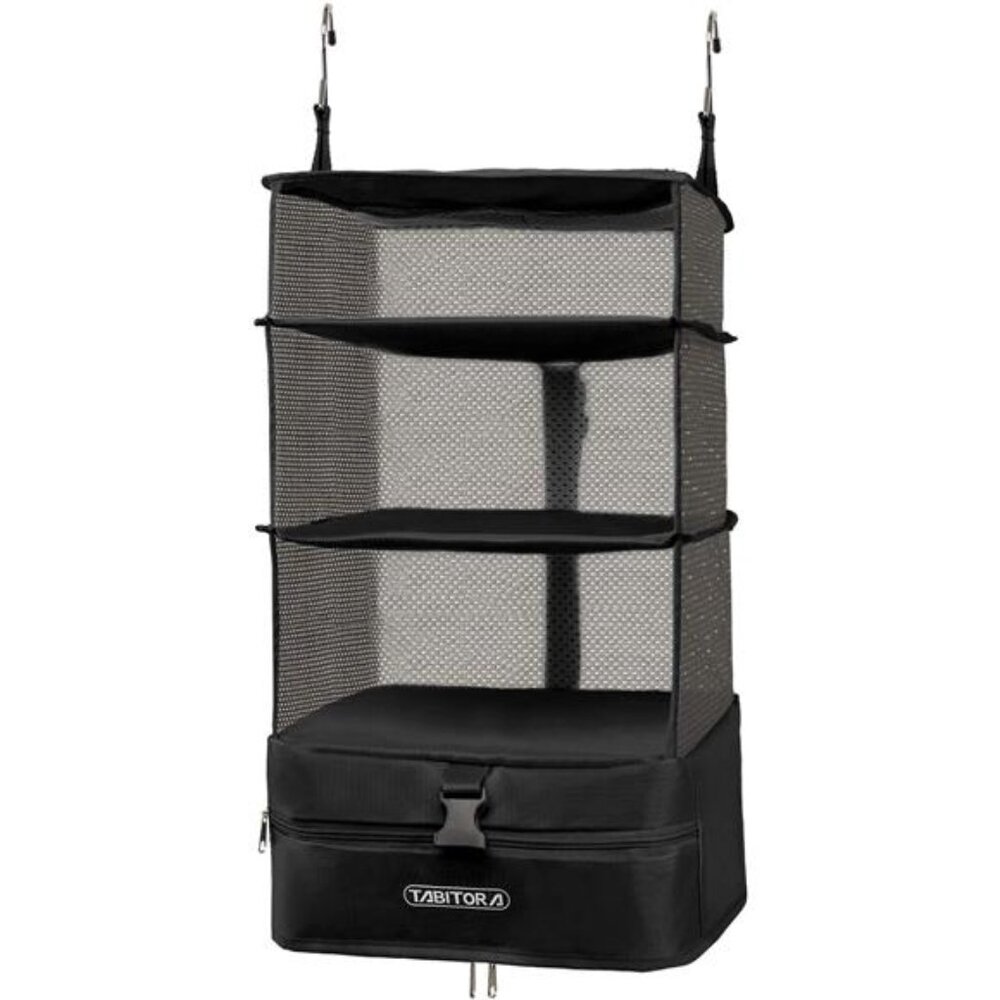 Portable Hanging Travel Shelves Bag Packing Cube Organizer Suitcase Storage